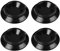 4 PCs Klavier Caster Cups Ufect Piano Wheel Blood Protectors Runde Ladungspads Nicht Schlupf Und Anti Nr Nr Fußpolster