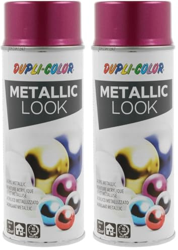 DUPLI-COLOR 669071 METALLIC LOOK Viola 400 ml (Confezione da 2)