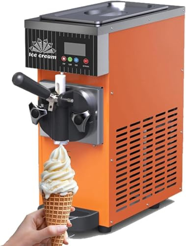 Macchina per il gelato, macchina morbida serva con pre-raffreddamento, pulizia automatica, pannello LCD, alta resa