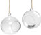 Youseexmas Hanging Glass Bauble Sphere Ball Candle Tea Light Holder Terrarium Outdoor Garden Dia:80mm Pack of 4