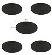 Citadel 75x42mm Oval Bases Warhammer Games Workshop