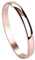 MILAKOO Edelstahl Armreif Damen Oval Armband 8mm Frauen Stainless Steel Bracelet Woman