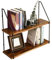 IBUYKE Wandregal, Schweberegal 2 Etagen, Wandboard für Bücher, 60x20.5x53cm, Dekorative Regale, Wandmontage, für Wohnzimmer, Küche, Flur, Schlafzimmer, Badezimmer RF-TM011