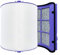 REYEE Pure Cool Luftreiniger, Glas, HEPA-Filter, Aktivkohlefilter für Dyson HP06 TP06 PH02