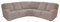 Jacquard Elastischer Ecksofabezug 5-Sitzer , Sofa überzug Ecksofa L form, Sofahusse Eckcouch Cover Rutschfest, Sofa Überwurf Spannbezug, Universal Sesselbezug Sofa Abdeckung 7 Stück (Hellbraun)