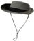 Comhats Outdoor Hut Faltbarer Boonie Herren Buschhut mit Kinnband Sonnenhut Surfen UV Schutz atmungsaktiv Sommerhut Grau M/L
