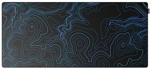 Premium Gaming Mousepad in diversen Größen und Styles gedruckt in Hamburg - Von Profi-Esportler empfohlen - Gaming-Mauspad, Rutschfestes Gummi, starke Umkettelung (Typography, 4XL - 1400x700mm)