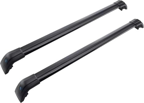 Dachreling Dachträger Für BMW X3 G01 2018-2024 Querträger-Gepäckträger Dachgepäckträger Abschließbare Gepäckträger Autoträger 2-teilig(Schwarz)