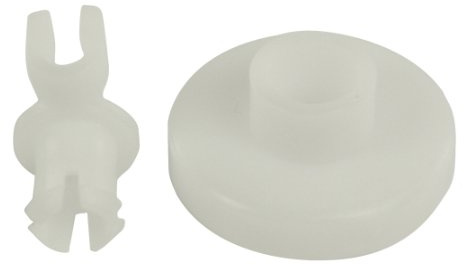 Fixapart W2-10526/A Waschmaschinenzubehör Alternativ BSH Korbrollen 066320