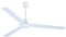Zephir ZFS8120 Ventilatore da Soffitto in Metallo, Bianco