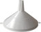 SSS Embudo con Filtro 3543 cm Utensilios de Cocina, Bianco