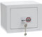 ARREGUI D-HC/0 Coffre-fort en acier avec serrure à clé, coffre-fort de sécurité pour la maison, facile d'utilisation et simple d'installation, 17 x 23 x 17 cm, 5 L Blanc