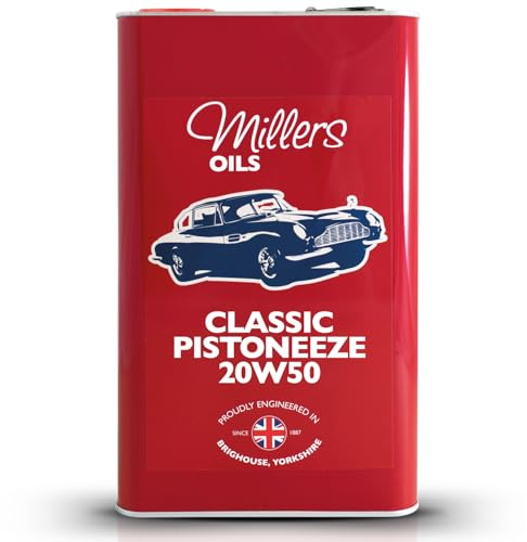 Millers Oils Classic Pistoneeze 20w50 Mineral Engine Oil - 5 ltr (1)