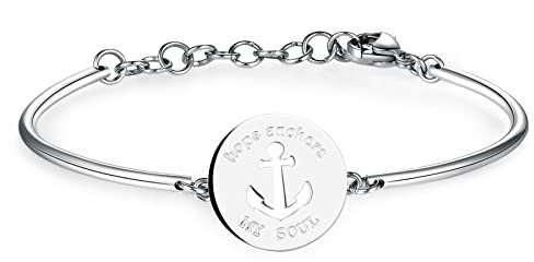 Brosway Armband Frau mit Symbol Anker aus Edelstahl | Kollektion CHAKRA - BHK38