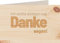 myZirbe Holzkarte - EINFACH DANKE SAGEN - 100% handmade in Österreich - Postkarte, Geschenkkarte, Grußkarte, Klappkarte, Karte, Einladung, Holzart:Zirbe