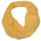 Euly Uni Loop Schal Loopschal Rundschal Schlauchschal Tuch Halstuch Seide (Gelb)
