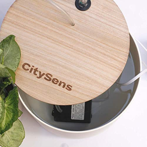 Citysens - Riego Automático por Goteo con Depósito, Blanco