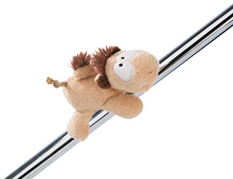 NICI 45231 Kamel Kemal 12cm MagNICI, Plüschtier mit Magnet, braun