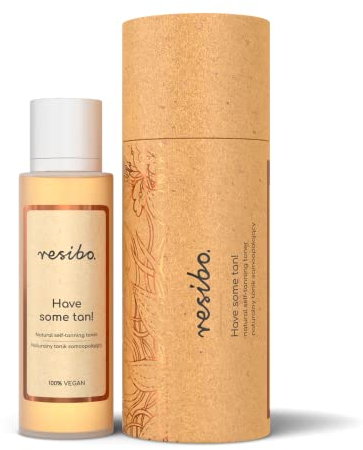 Resibo | Natürliches Selbstbräunendes Gesichtswasser Have Some Tan! | Gesichtswasser Selbstbräuner | Naturkosmetik | Gesichtspflege | Natürliche Bräune | Makeup | Erfrischendes Gesichtswasser | 100 ml
