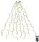 SALCAR Christmas Tree Lights, 2m x 8 Strands 280 LEDs Fairy Lights for 6-8ft Christmas Tree, Easy to Install Tree Decoration Light String for Indoor and Outdoor, 8 Modes - Warm White