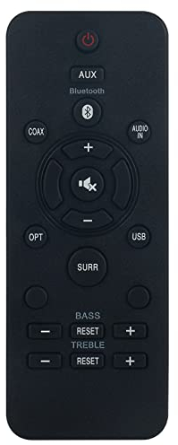 VINABTY Reemplazar el Control Remoto Apto para Philips Soundbar HTL2101A/F7 HTL2111A/F7 HTL2160/F7 /F7996510059695 HTL996580004176 HTL1170BF7 HTL1170B/F7 HTL1177BF7 HTL1177B/F7 RT996580004176