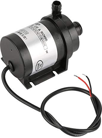 Pompa Acqua Senza Spazzole 24 V, Pompa Acqua DC 24 V 10 W a Basso Rumore, Circolazione con Resistenza Alle Alte Temperature, Pompe