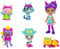 Gabby et la Maison Magique - Gabby Dollhouse - Coffret Cadeau 5 Figurines - Petits Chatons - 5 Figurines Et 1 Accessoire - Dessin Animé Jouet Maison De Poupée - Jouet Enfant 3 Ans Et +