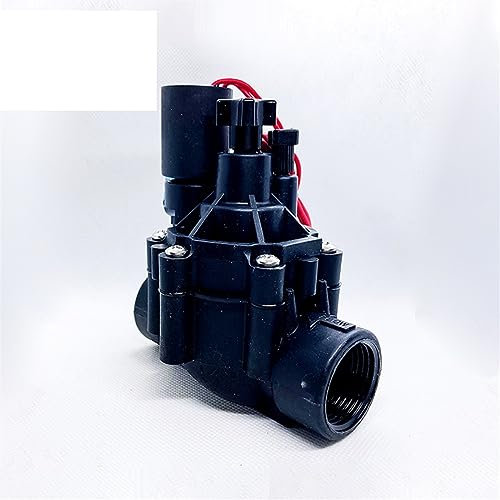 Elettrovalvola acqua da 3/4 1 pollici con regolazione del flusso for irrigazione 220VAC 24VDC 24VAC DC a scatto for irrigazione agricola (Color : BSP-24VDC, Size : 0.75 Inch)