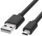 AFY Charge & Sync Micro to USB Cable - Universal (1m/3 feet) For Fire HD Tablets, PS4 Controller, Black