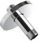 SKOWLL Ceilling Mount Shower Arm 80 mm Extension for Rain Shower Head Stainless Steel with G1/2 Shower Arm, Chrome Finished