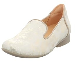 Think! Damen GUAD2 chromfrei gegerbte nachhaltige Halbschuhe, Pearl/Kombi 4000