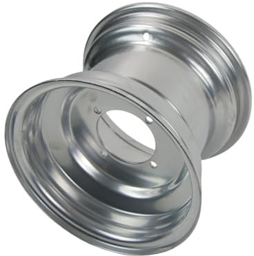 Götz Felgen 10x8-110 hinten Chrom Alu Optik für Quad ATV