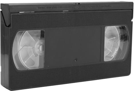 VCR VHS Nettoyeur de Tête pour Lecteur Vidéo, Outil de Nettoyage de la Tête Technologie à Sec Aucun Fluide Requis Système de Nettoyage pour L'élimination des Taches de