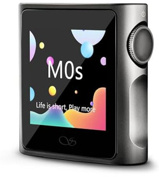 SHANLING M0s Hi-Fi MP3 Player, Mini DAC, AMP HD Touch Screen, Bluetooth 5.0, Supports Lossless Stereo Sound with 2TB SD Card for Sports, Jogging and Workout (Titanium, Without SD Card)