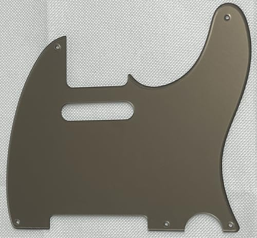 Für Fender Telecaster Vintage 5-Loch-Gitarren-Pickguard (1-lagiges Acryl, Gold)