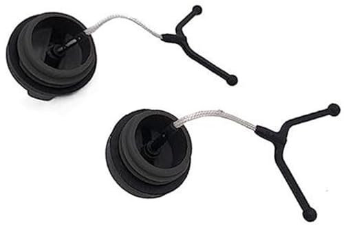 Szwaldaper Benzin-Heizöltank-Einfülldeckel-Set, for Husqvarna, 61 66 272 268 42 266, for JONSERED, 600-Serie ab 1985, Kettensägenteile Tankdeckel für Kettensägen
