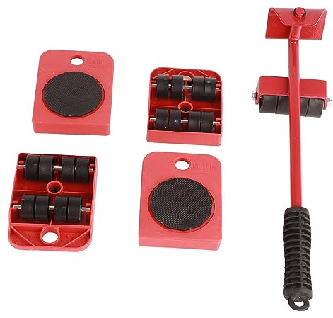 5 Stück Möbel Lifter Mover Universal Rad Dolly 200kg Lager für Sofa Tischs Chrank
