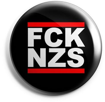 FCK NZS - Ansteckbutton (Sicherheitsnadel, 25 mm)