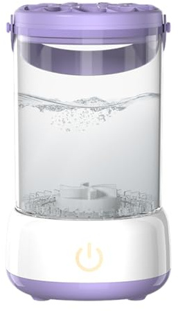 Nettoyeur de Pinceaux de Laveur Portable d'Outils de | Nettoyeur Automatique de Pinceaux de pour Salle de Bain, Studio et Passionnées de Beauté