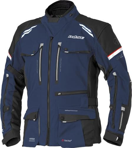Büse Highland III wasserdichte Motorrad Textiljacke, blau, 60