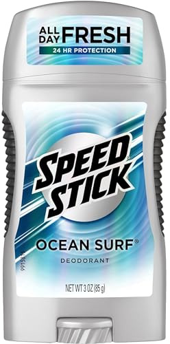 Speed Stick Clear Deodorant, Ocean Surf Scent for Men, 3 oz