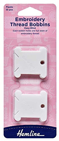 Embroidery Thread Bobbins - Plastic