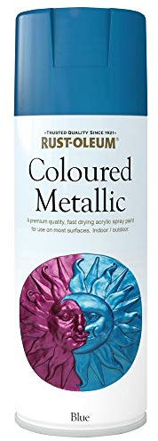 Rust-Oleum Bombe de peinture Bleu métallique 400 ml