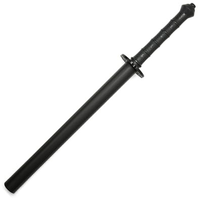 Playwell Martial Arts Noir Polypropylène Full Contact Mousse Rembourré Chanbara Épée - 27