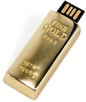 CLE CARDAN LIGHT EUROPE 8 GB Speicherkarte Goldbarren USB