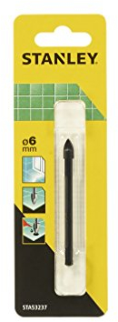 STANLEY STA53237-QZ - Broca para vidrio y cerámica ø 6x76 mm