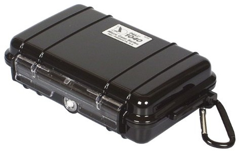 PELI 1040 Micro Case - Kleines Schutzgehäuse; Überlegener Schutz für wertvolle Geräte wie Actionkameras, Smartphones und kompakte Werkzeuge; Wasserabweisend, Staubdicht und StoßFest; Volumen 1,00 L;
