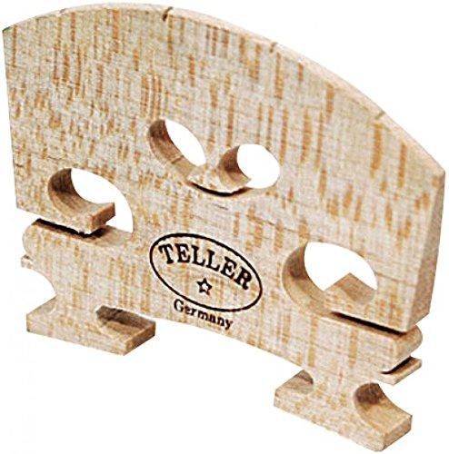 Hidersine Teller 2 Star Violin Bridge 1/2 size [fitted]