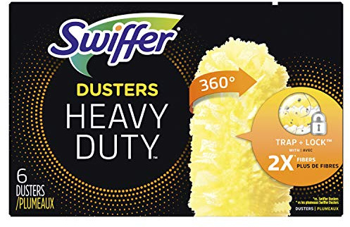 Swiffer Dusters Heavy Duty Multi-Surface Refills, Unscented, 6 Count