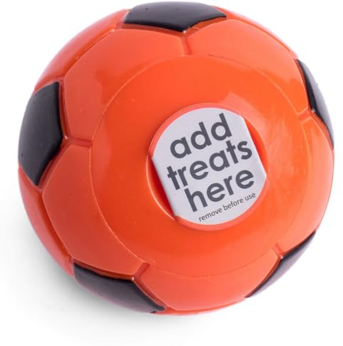 Petface Seriously Strong Football Treat Dog Toy (Pack of 1) | Tough & Durable, Treat Dispenser, Promotes Healthy Gums, Interactive Play